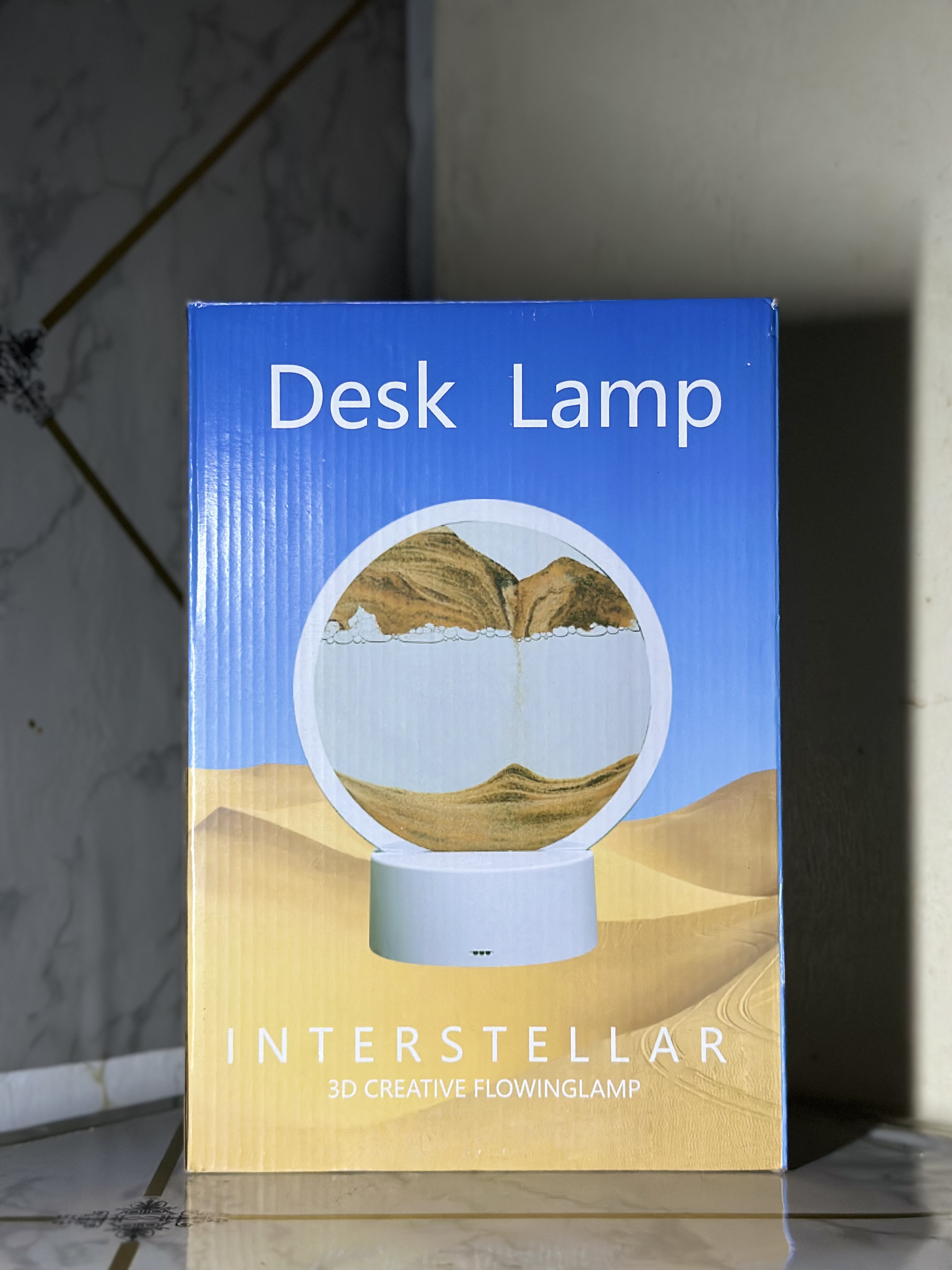3D Interstellar Sand Lamp